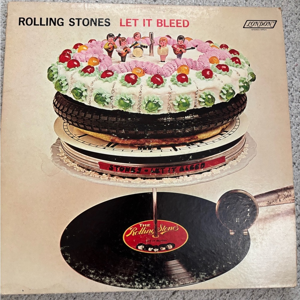 Rolling Stones 'Let It Bleed' Vinyl Record